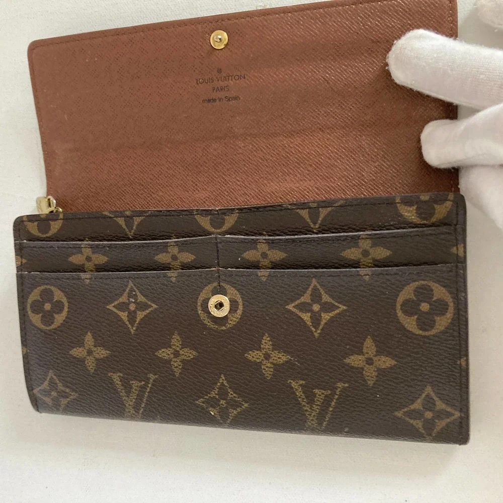LOUIS VUITTON Long Porte Monnaie Monogram Wallet Vintage - Picture 4 of 16